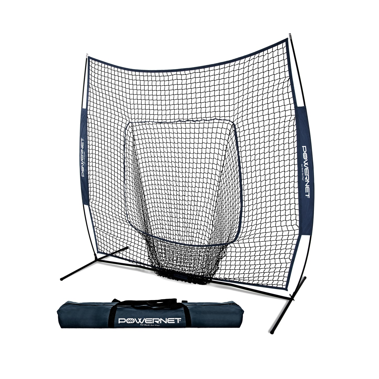 PowerNet 7x7 Baseball Softball Hitting Net