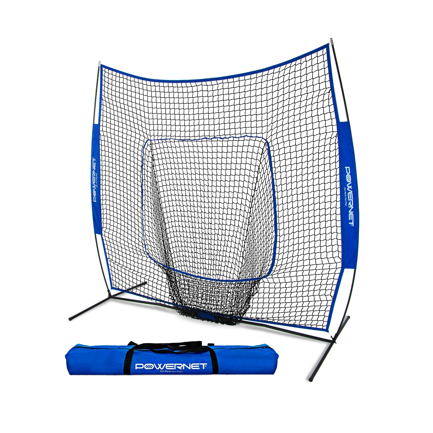 PowerNet 7x7 Baseball Softball Hitting Net