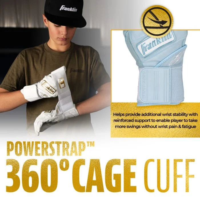 Franklin Infinite Hi-Lite Powerstrap™ Batting Gloves