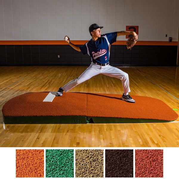 Portolite Signtaure Spiked Practice Mat With Lines / Lanes