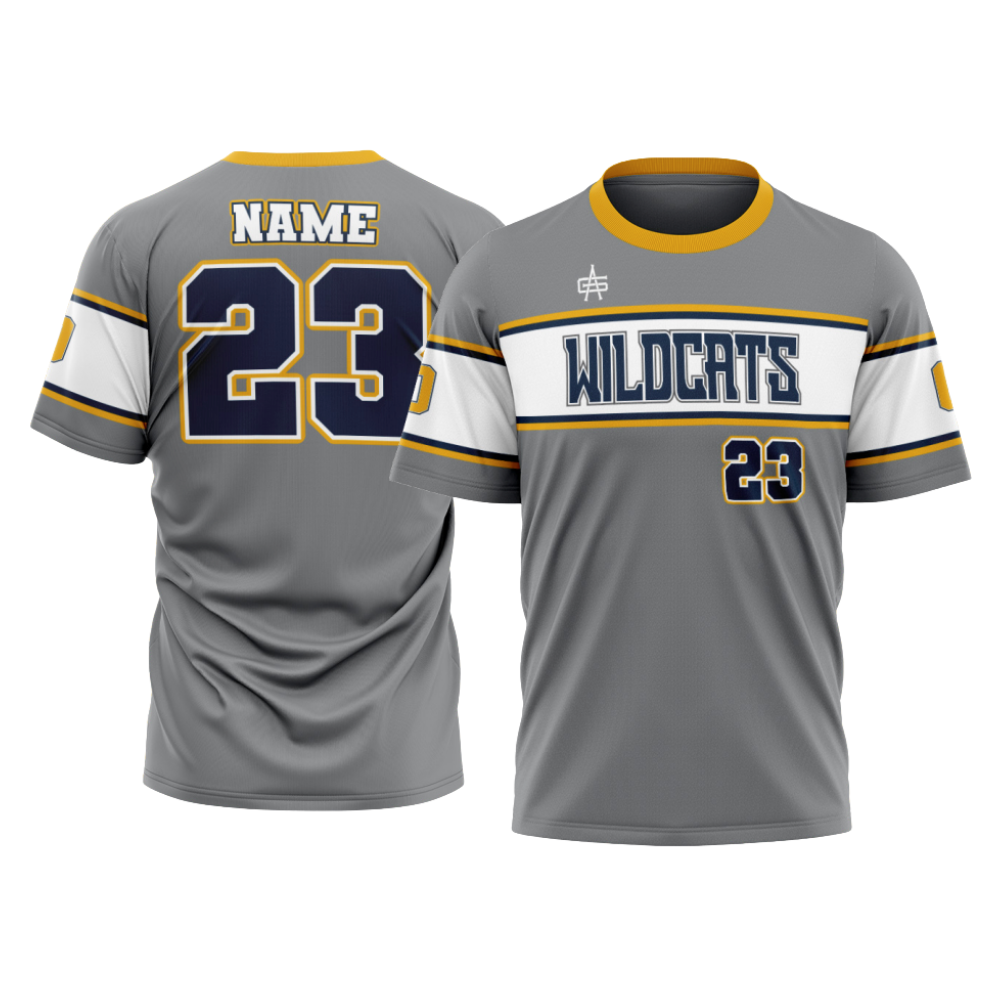 Oxford Wildcats Baseball 11u Add On or Fan No Button Jersey