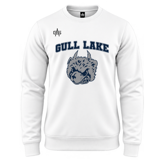 Gull Lake Wrestling DTF Gutsy Maverick Essential Fleece Crew - Animal Logo