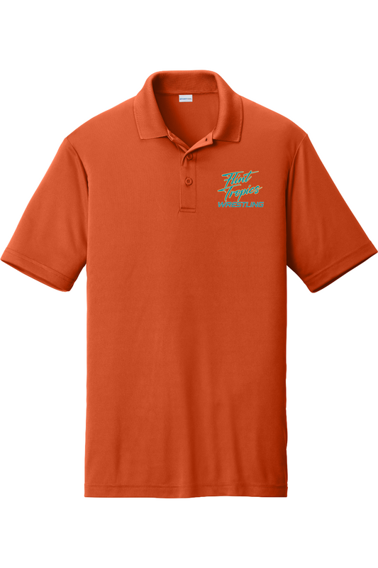 Flint Tropics Wrestling DTF PosiCharge Competitor Polo