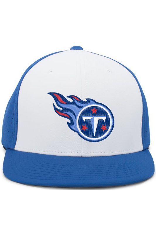 Weddington Titans Football Pacific Headwear Perforated F3 Performance Flexfit Cap (Fulfill)