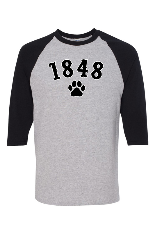 Gildan Heavy Cotton Raglan Three-Quarter Sleeve T-Shirt