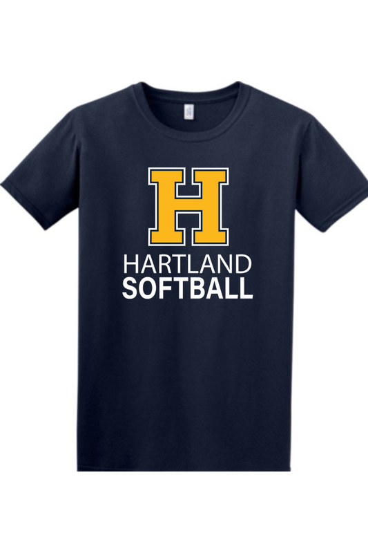 Hartland Softball Softstyle T-Shirt