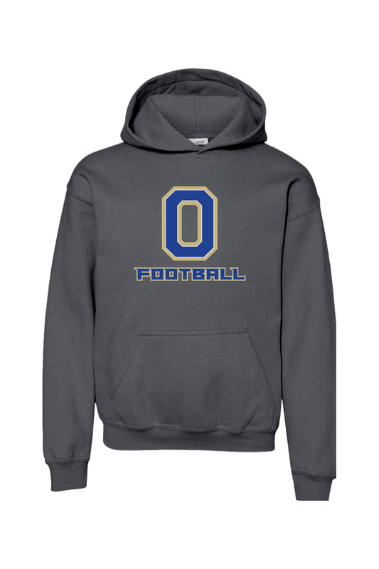 Onekama Portagers Football Youth Heavy Blend Hooded Sweatshirt