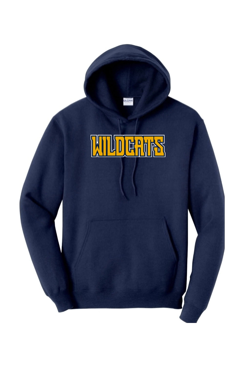 Oxford WIldcats Baseball Heavy Blend Hooded Sweatshirt