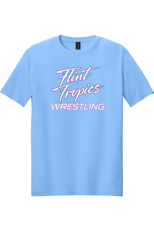 Flint Tropics Wrestling DTF Softstyle T-Shirt