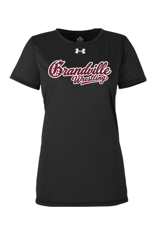 Grandville Wrestling DTF Under Armour Ladies' Team Tech T-Shirt