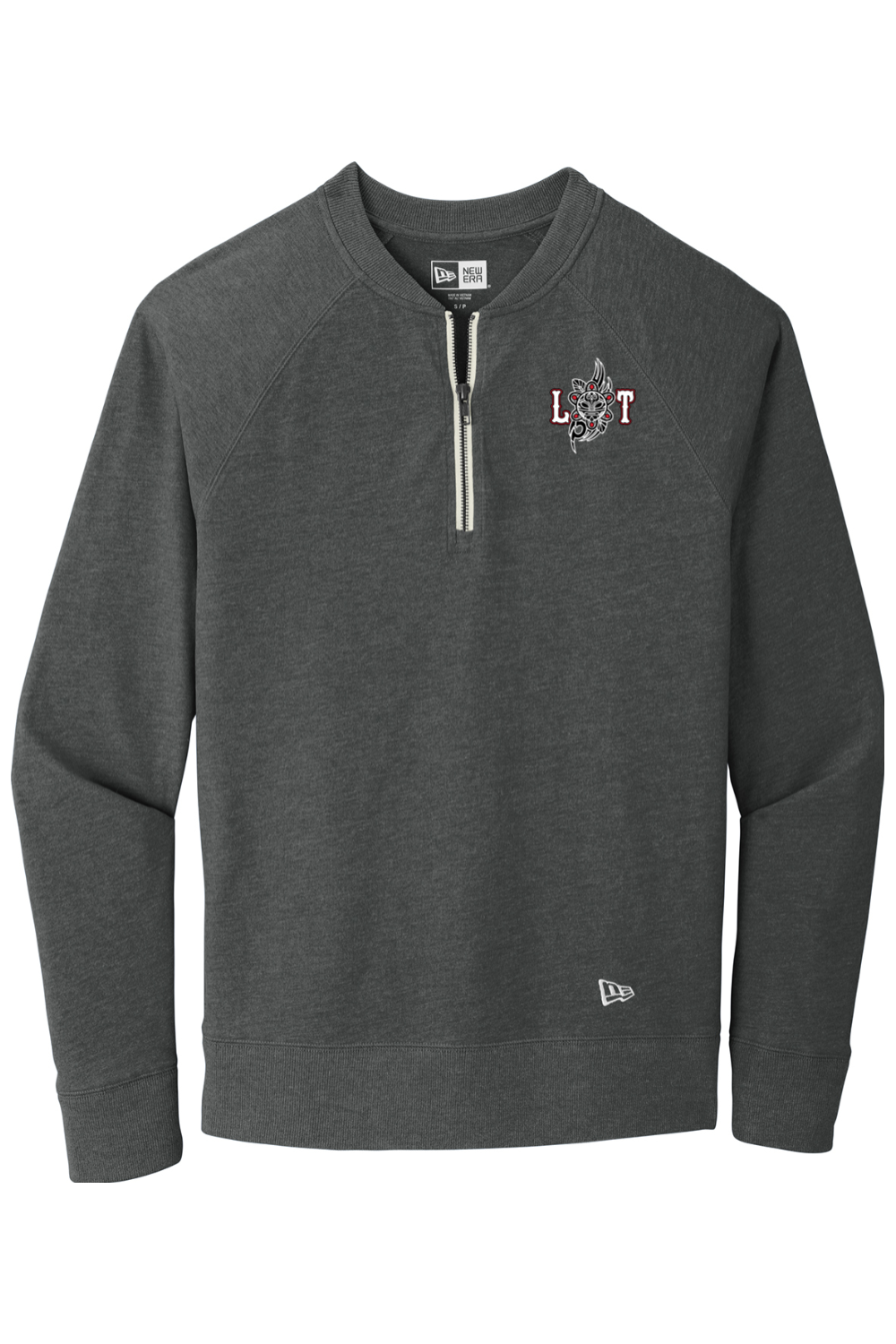 Los Tainos Sueded Cotton Blend 1/4-Zip Pullover