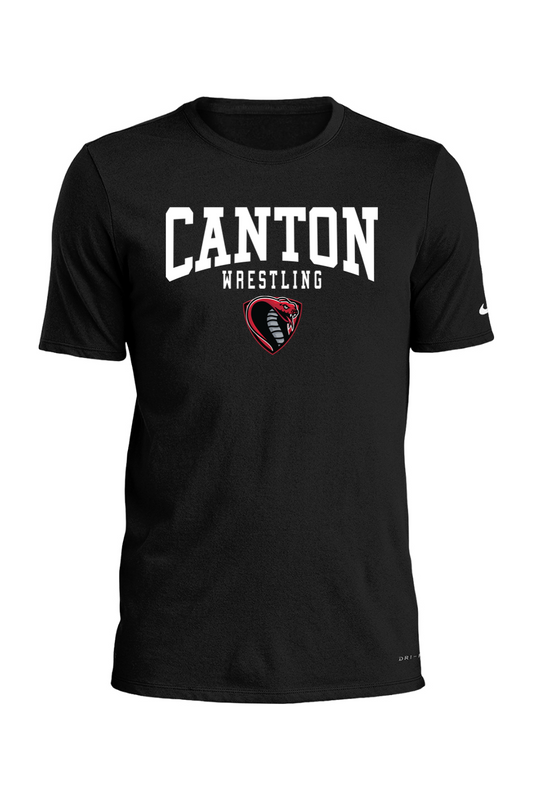 Canton Wrestling DTF Nike Dri-FIT Cotton/Poly Tee