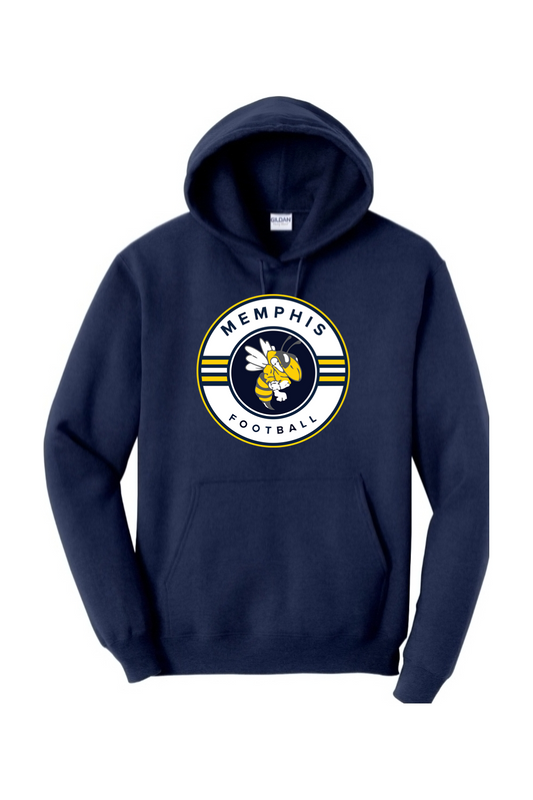Memphis Football DTF Heavy Blend Hooded Sweatshirt