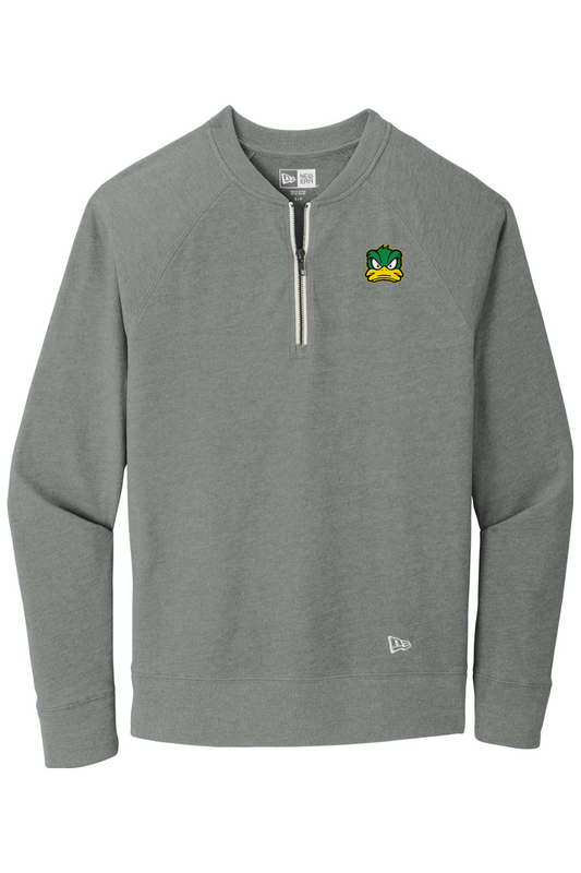 New Era Sueded Cotton Blend 1/4-Zip Pullover