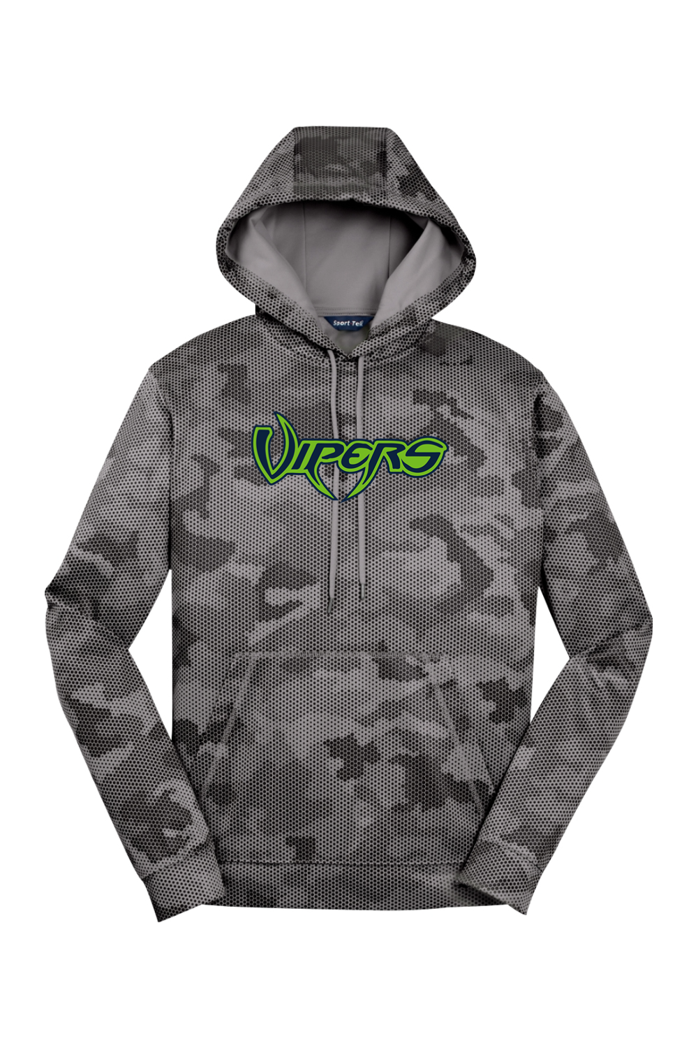 Greencastle Vipers Camo Fleece Hooded Pullover