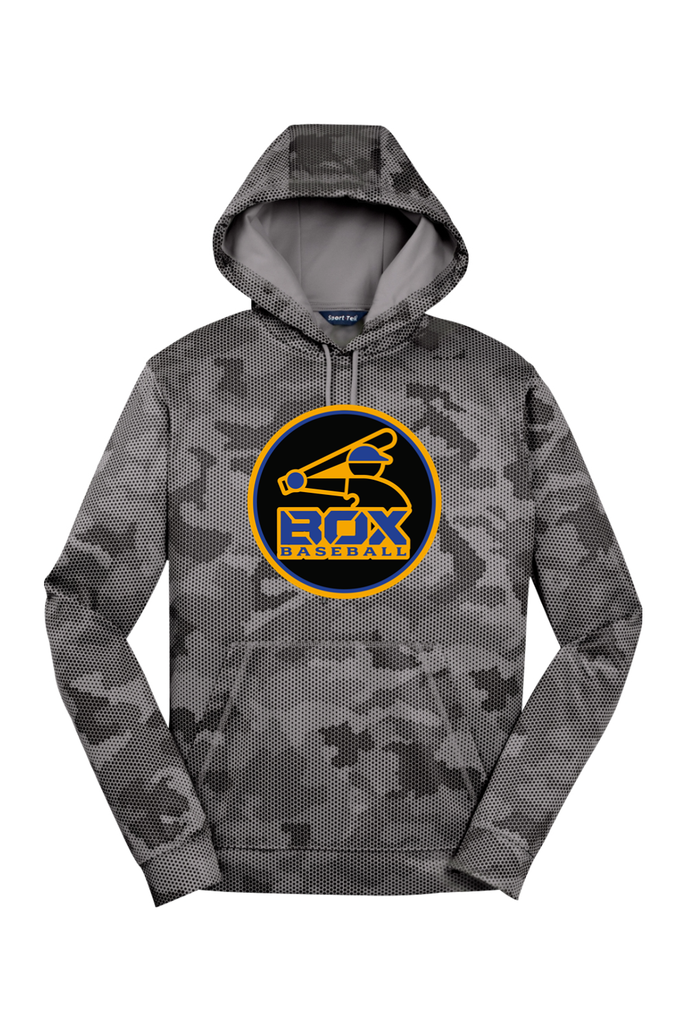 Jet Box Baseball DTF CamoHex Fleece Hooded Pullover