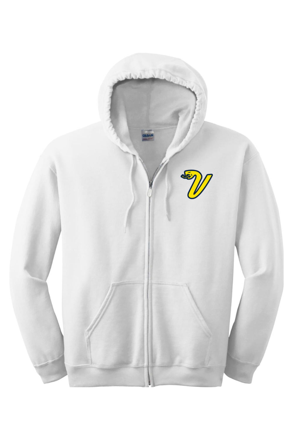 Greencastle Vipers OG Heavy Blend Full-Zip Hooded Sweatshirt