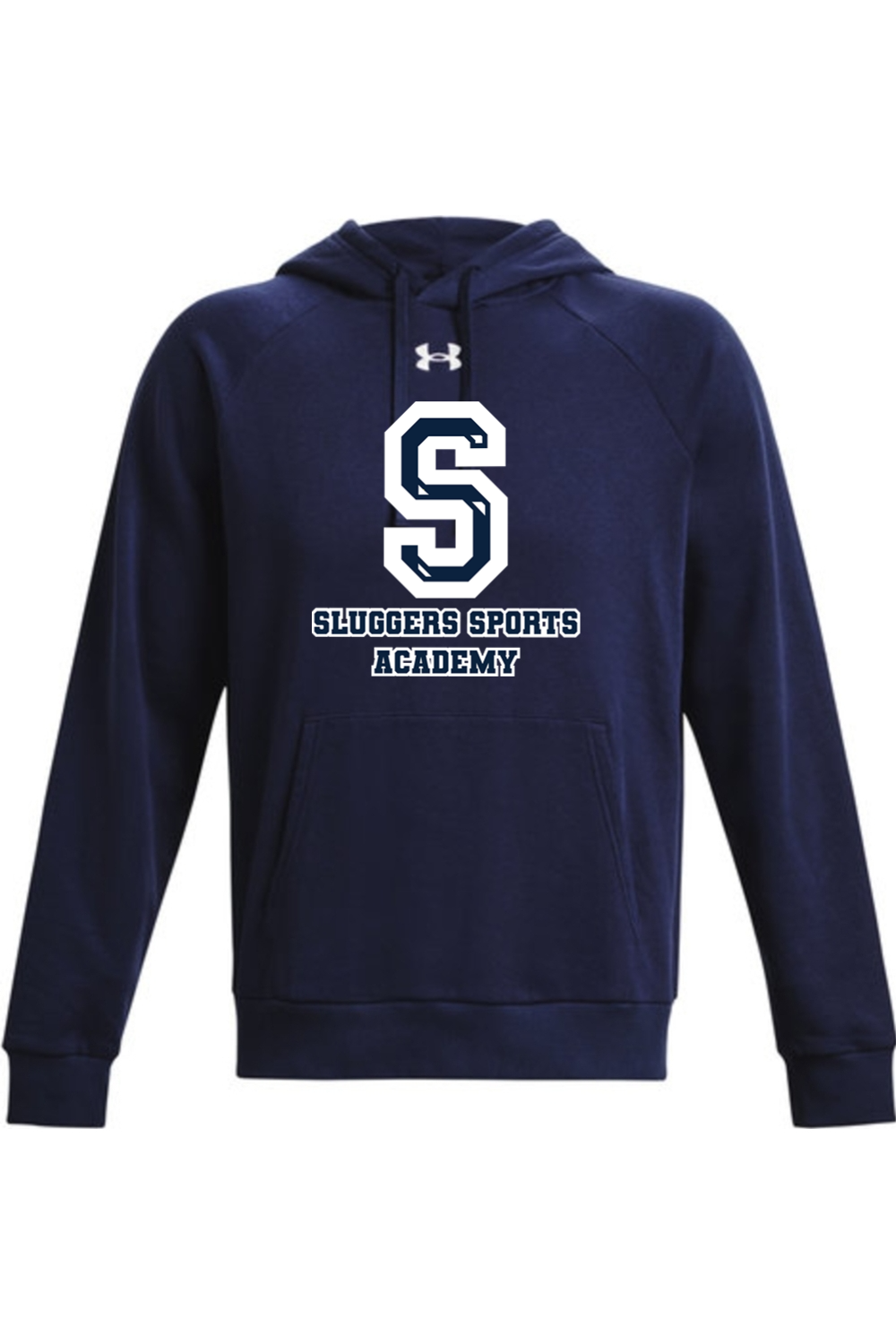 Sluggers Sports Academy Under Armour Men's Rival Fleece Hooded Sweatshirt