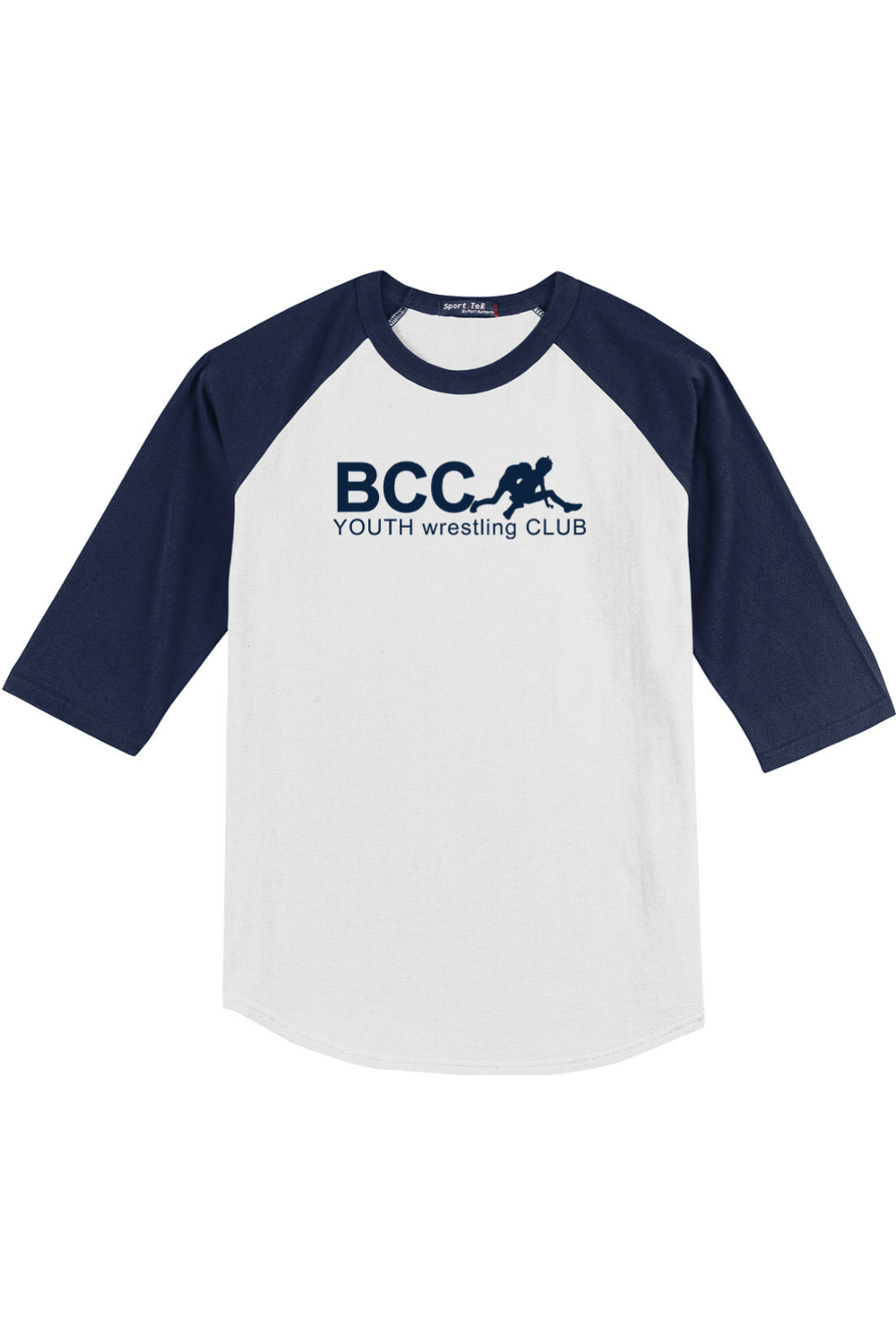 BCC Youth Wrestling YOUTH Colorblock Raglan Jersey