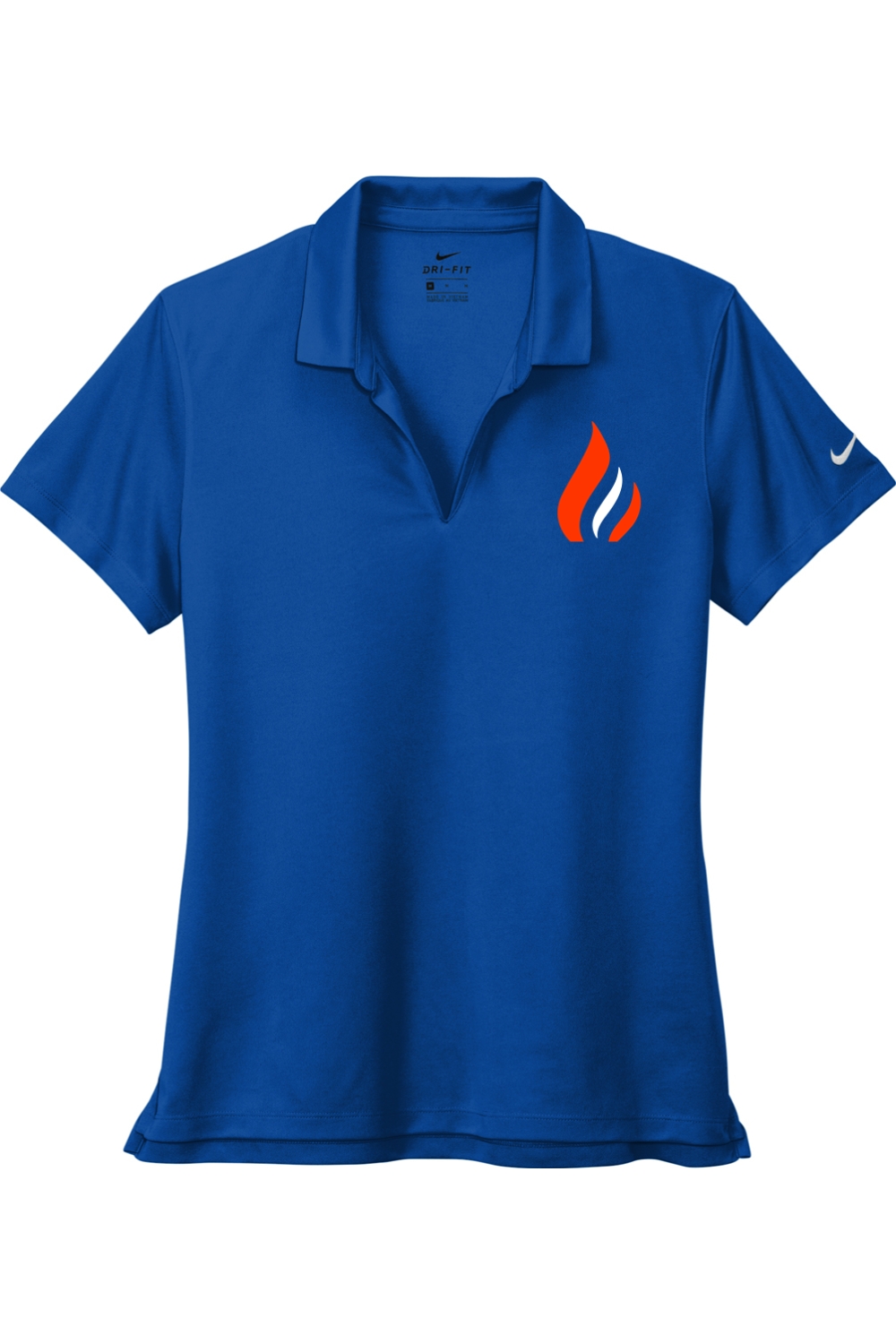 Flames MI Team DTF Nike Ladies Dri-FIT Micro Pique 2.0 Polo