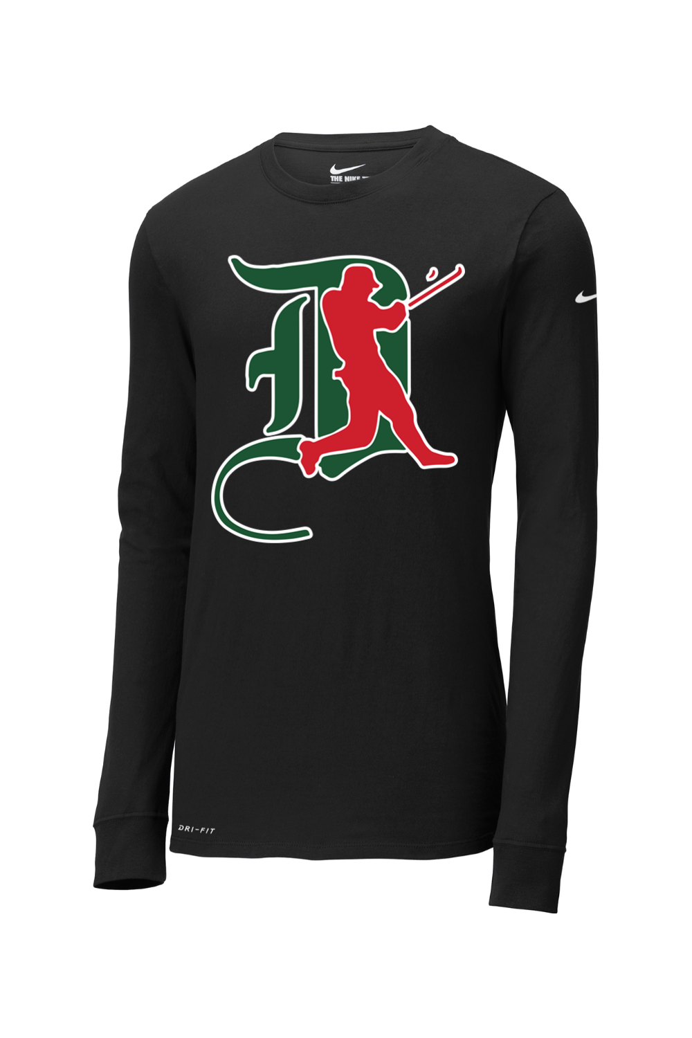 Junior Dans Baseball Nike Dri-FIT Cotton/Poly Long Sleeve Tee