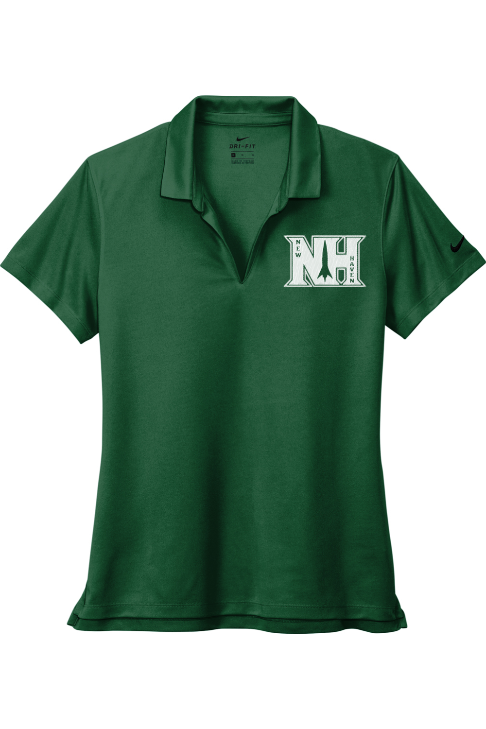 New Haven Embroidered Nike Ladies Dri-FIT Micro Pique 2.0 Polo