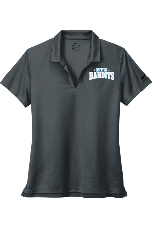 ETX Bandits DTF Nike Ladies Dri-FIT Micro Pique 2.0 Polo