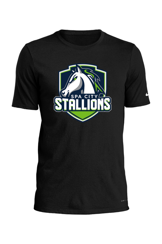 Spa City Stallions DTF Nike Dri-FIT Cotton/Poly Tee