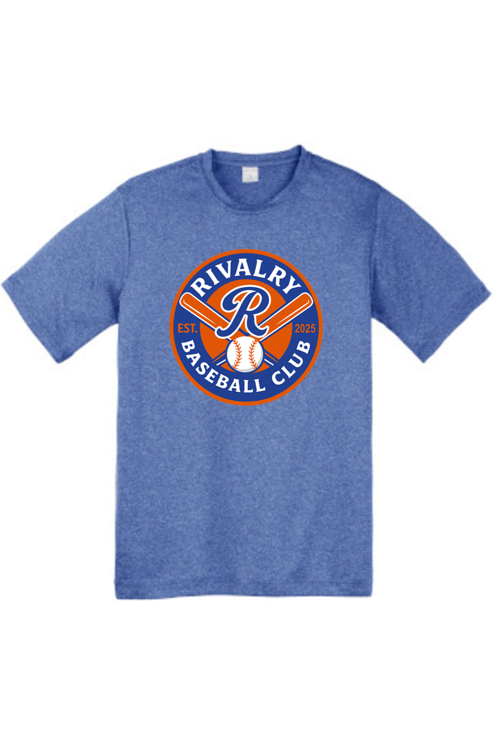 Rivalry Baseball DTF Youth Heather Contender Tee