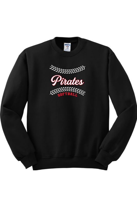 Cardington Pirates Softball DTF NuBlend Crewneck Sweatshirt