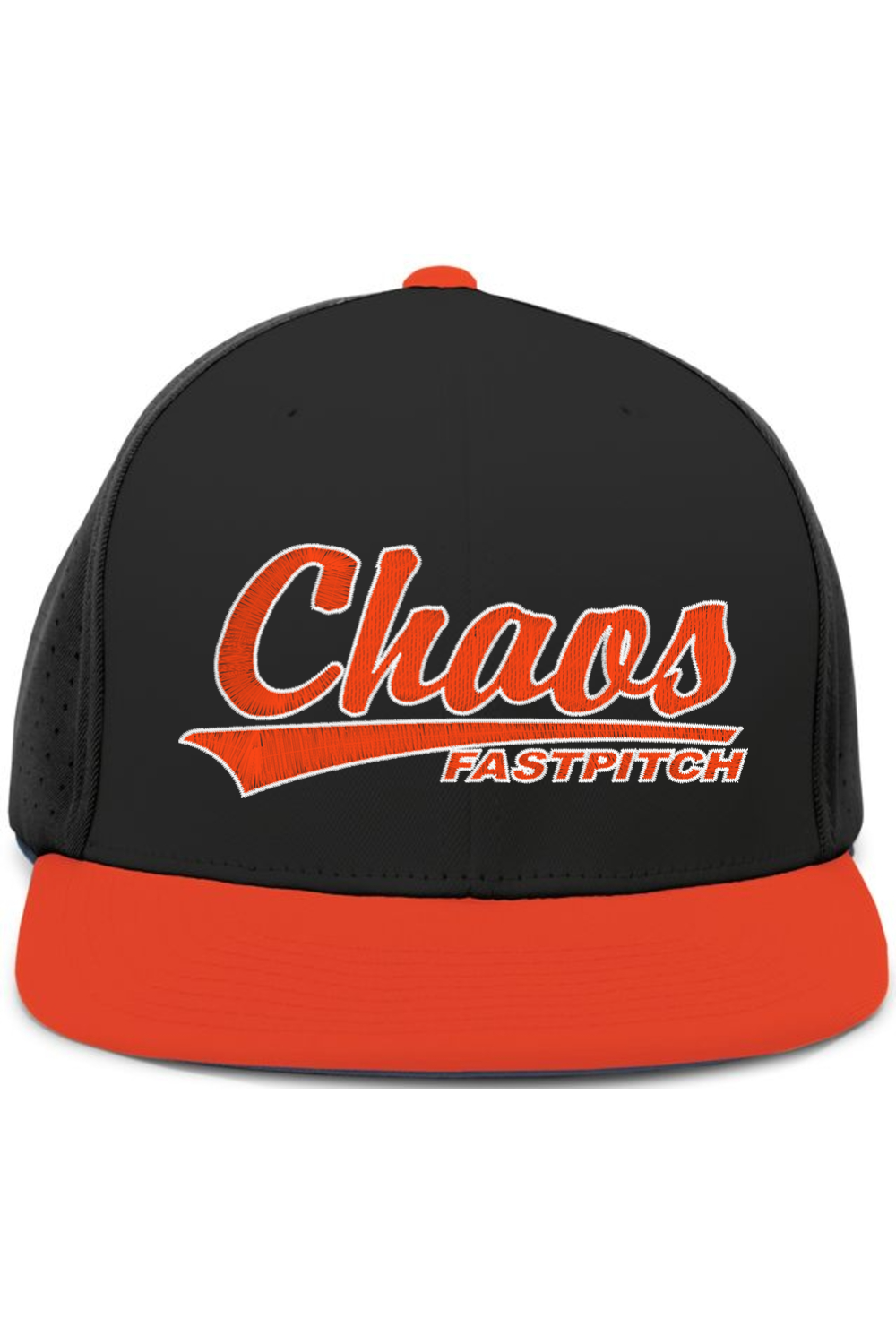 Caledonia Chaos Embroidered Pacific Headwear Perforated F3 Performance Flexfit Cap (fulfill)