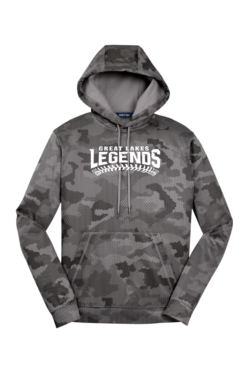 Great Lakes Legends CamoHex Fleece Hooded Pullover