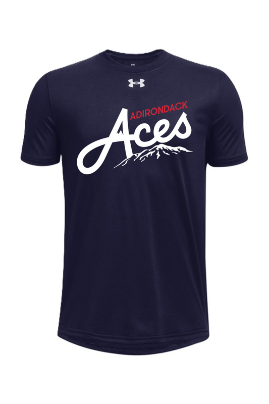 Adirondacks Under Armour Youth Tech Team T-Shirt