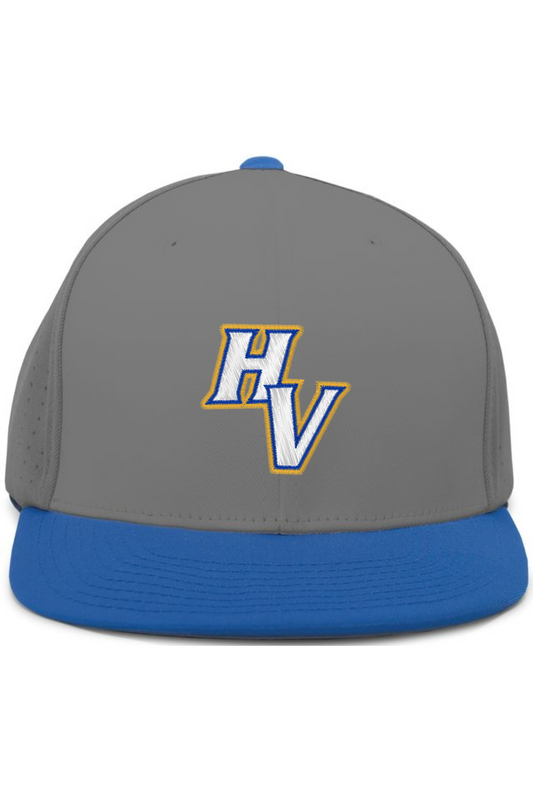 Hopkins High School Football Pacific Headwear Perforated F3 Performance Flexfit Cap (Fulfill)