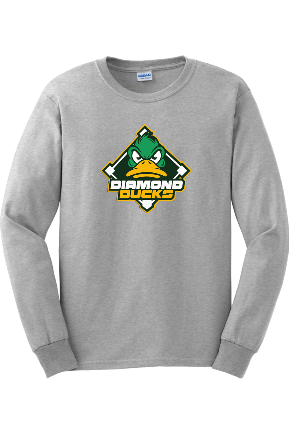Diamond Ducks Ultra Cotton Cotton Long Sleeve T-Shirt