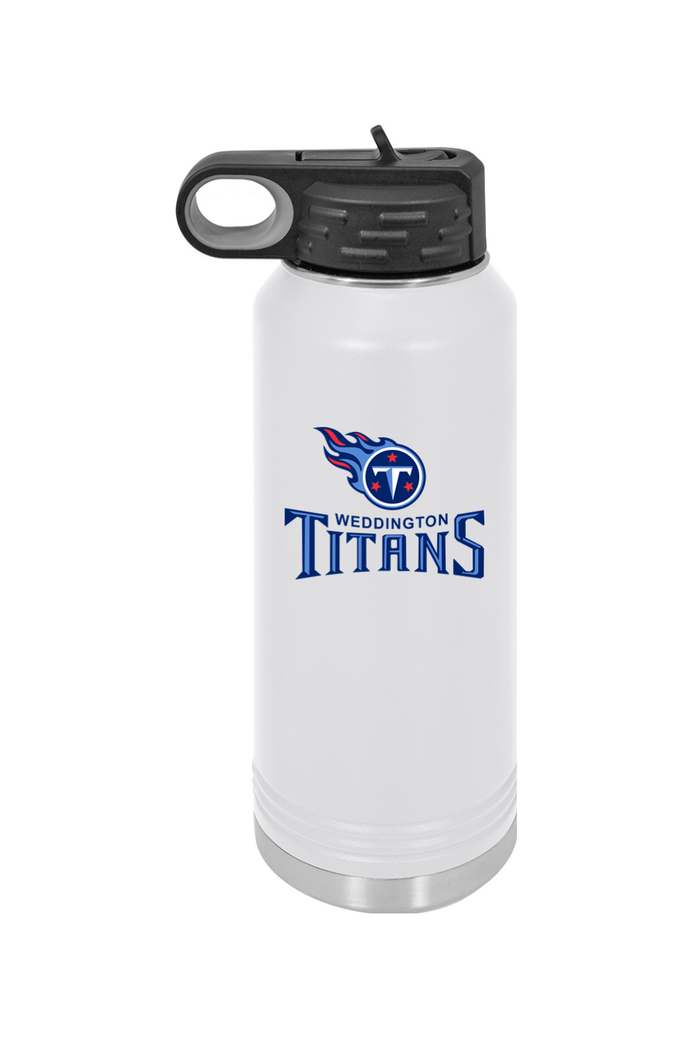 Weddington Titans 32 oz. Stainless Steel Water Bottle