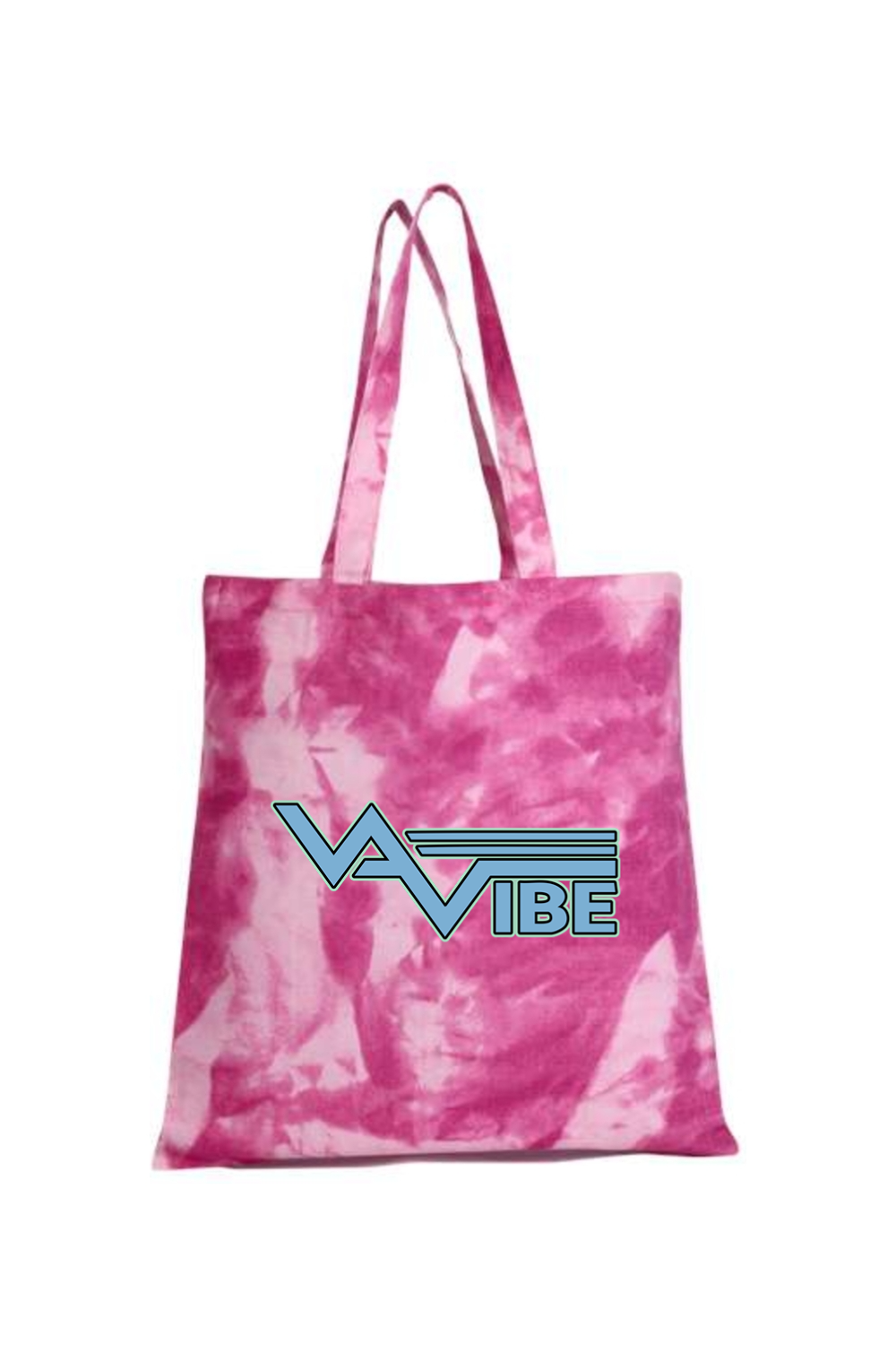 VA Vibe Softball DTF Tie-Dyed Canvas Bag