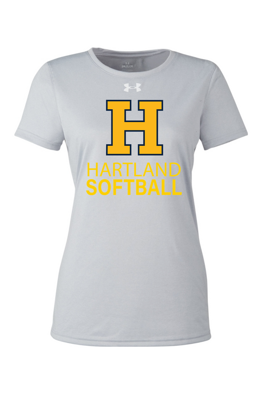 Hartland Softball Under Armour Ladies' Team Tech T-Shirt