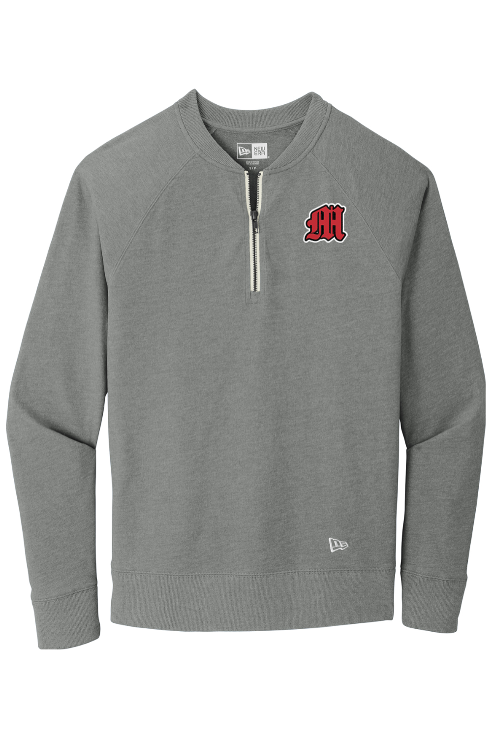 New Era Sueded Cotton Blend 1/4-Zip Pullover