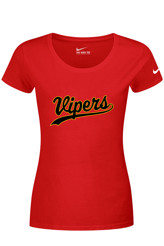 Scottsdale Vipers Baseball Nike Ladies Dri-FIT Cotton/Poly Scoop Neck Tee