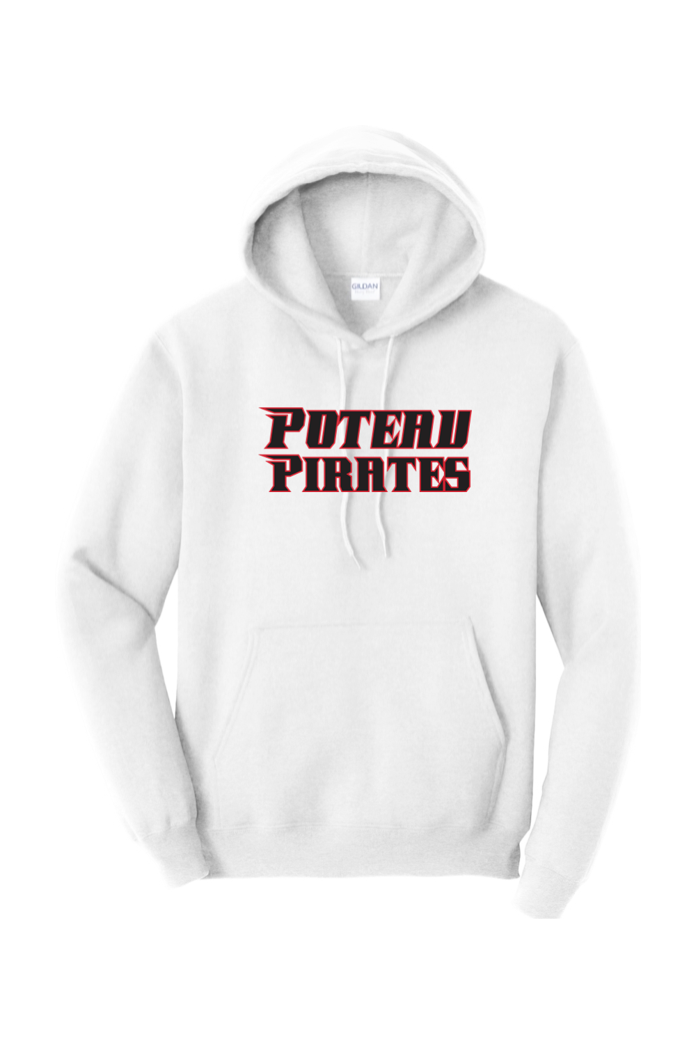 Poteau Pirates Heavy Blend Hooded Sweatshirt
