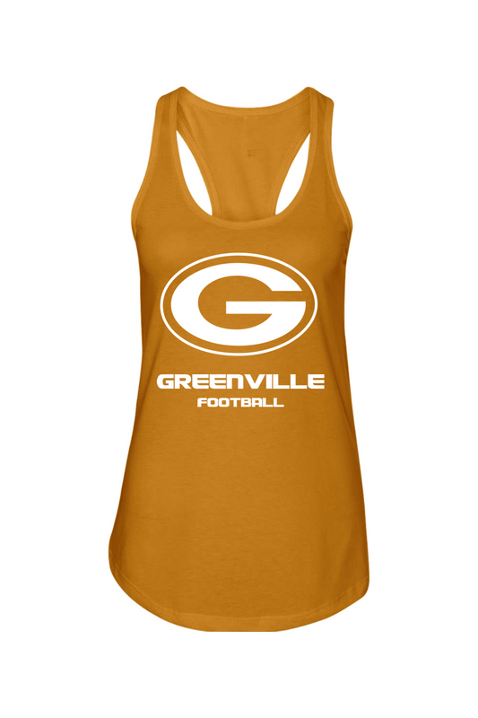 Greenville Football Ladies Racerback Tank
