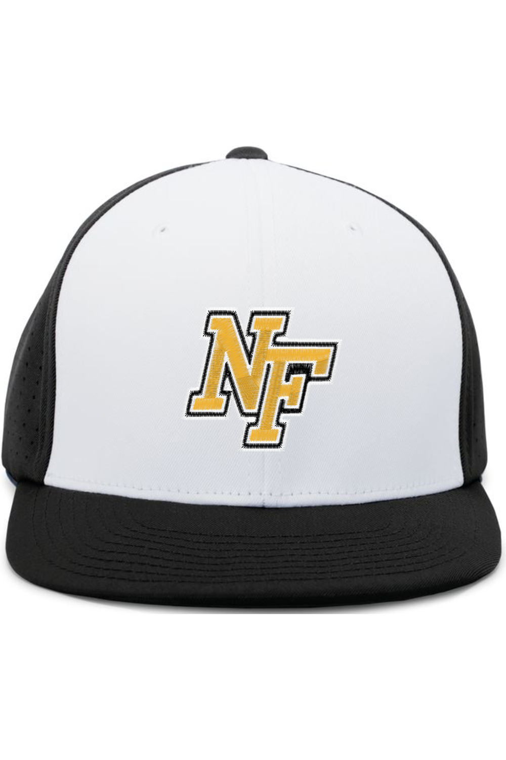 North Farmington Wrestling Embroidered Pacific Headwear Perforated F3 Performance Flexfit Cap