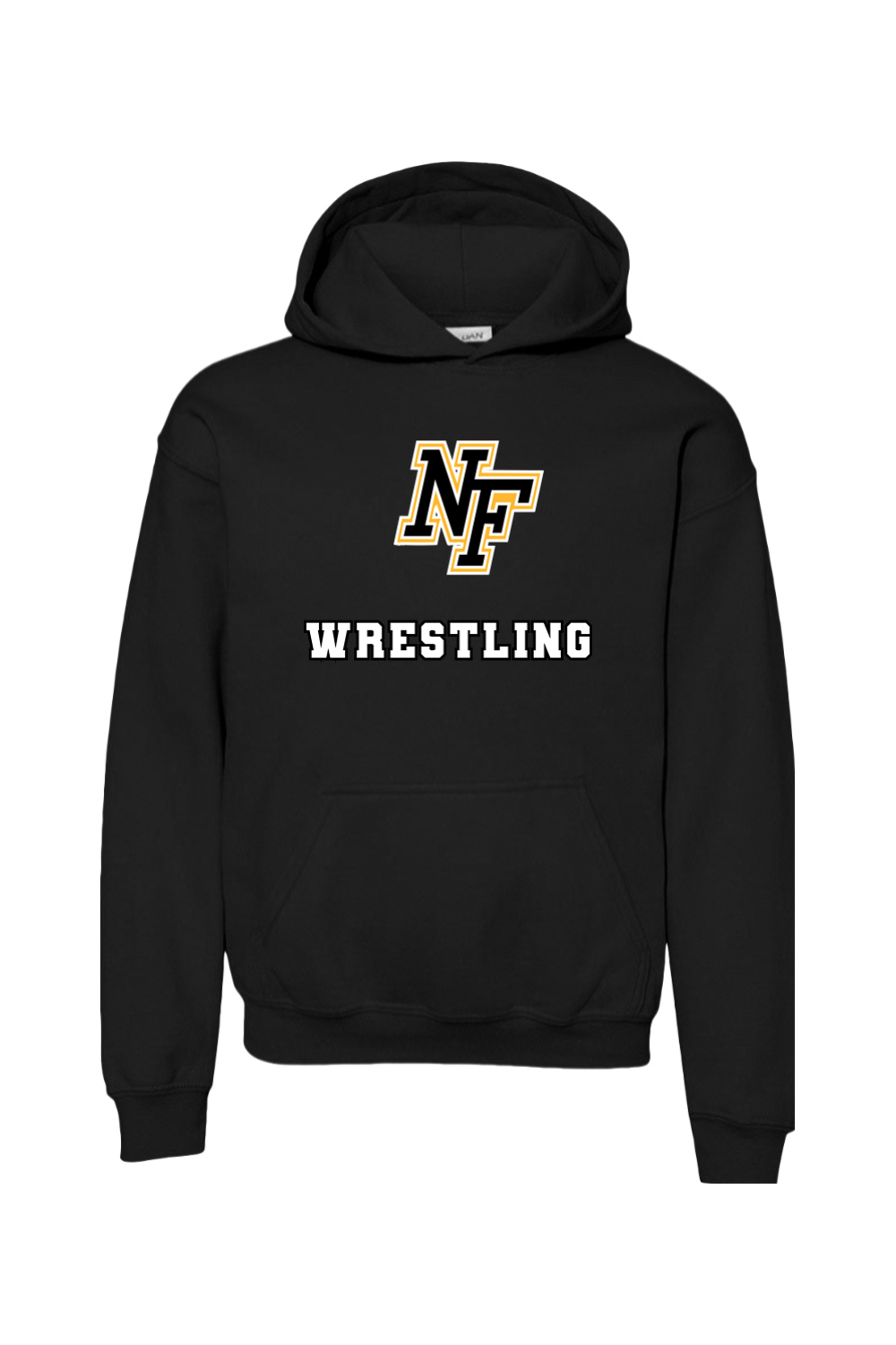 North Farmington Wrestling DTF Youth Heavy Blend Hooded Sweatshirt