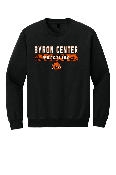 BC Boys Youth Wrestling DTF Heavy Blend Crewneck Sweatshirt