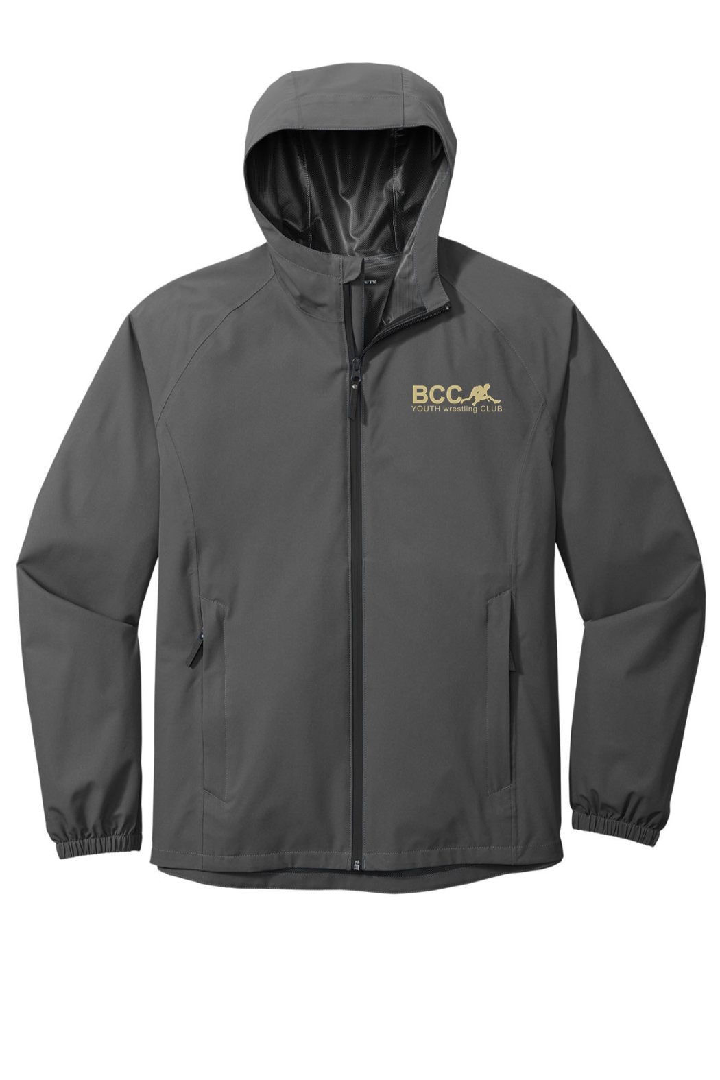 BCC Youth Wrestling DTF Essential Rain Jacket