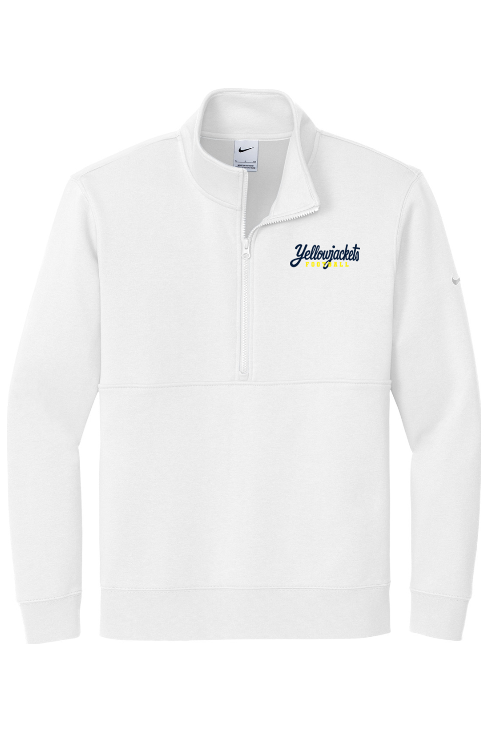 Memphis Football DTF Nike Club Fleece Sleeve Swoosh 1/2-Zip