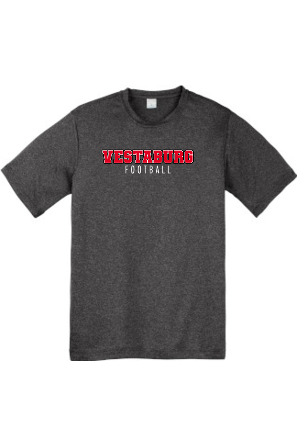 Vestaburg Football DTF Youth Heather Contender Tee