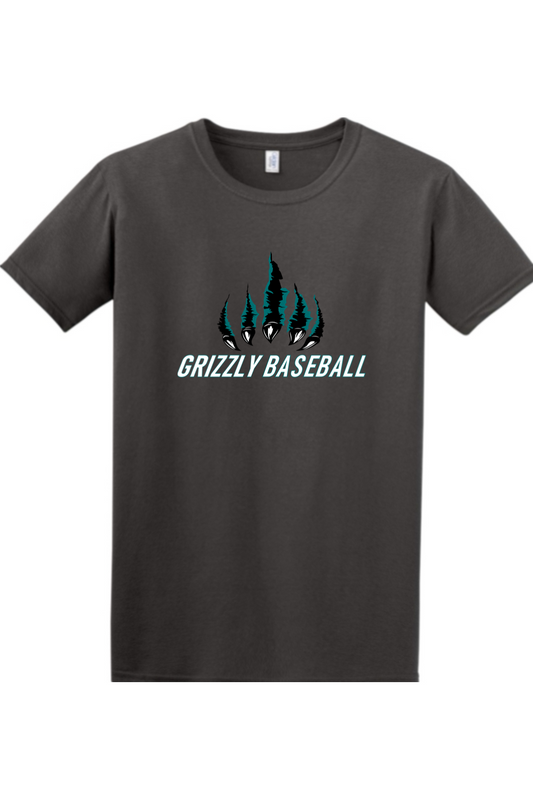 Grizzly's Baseball Softstyle T-Shirt