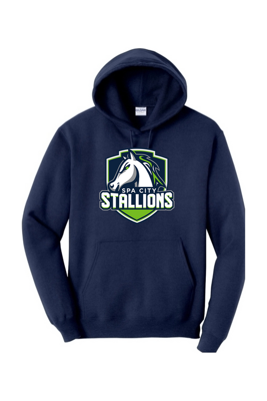 Spa City Stallions DTF Heavy Blend Hooded Sweatshirt